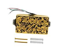 Chosertory Pickup Elettrico Doppio Coil per Chitarra Elettrica Accessorio Humbucker Ricambio Posizione Manico Ponte in Rame Funzionamento Dinamico Adatto per Ama, 52 Mm