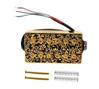 Chosertory Pickup Elettrico Doppio Coil per Chitarra Elettrica Accessorio Humbucker Ricambio Posizione Manico Ponte in Rame Funzionamento Dinamico Adatto per Ama, 50mm