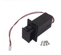 Chosertory Portabatteria Da 9V, Coperchio Del Vano Batteria per Pickup, Nero