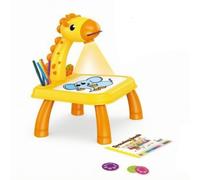 Chosertory Proiettore per Disegno Infantile | Artistico, Portatile, Giocattolo da Disegno con Proiettore, per Asilo, Giallo