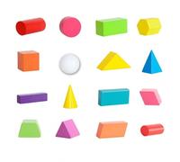 Chosertory Puzzle Geometrico Bambini Set Apprendimento Blocchi Forme Legno per Costruzioni Semplici Motricità Fine E Percezione Spaziale Adatto a Casa Infanzia