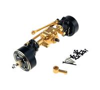 Chosertory RC Front Axle Bridge Axle Housing Reinforcement Accessory Heavy Duty Metal That Stabilizes Chassis And Provides Control At High Speed And, Oro