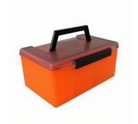 Chosertory Scatola per Eschn Scomparti | Divisori Interni Sagomati, tile, Scatola per Eschn Maniglia, Arancione