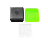 Chosertory Scatola per Germogli di Arachidi, Vaso per, Riutilizzabile, Vassoio di Germinazione, Vassoio per Germogli per Serra Domestica All'aperto, 3 Pezzi