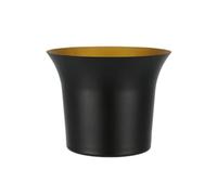 Chosertory Secchiello con Bordo Arrotolato Isolante Ghiaccio a Doppia Parete in Acciaio Inox Resistente Corrosione per Sale Canto toriale,