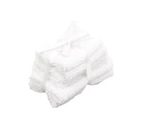 Chosertory Set di Asciugamani da Bagno in Miniatura per Casa delle Bambole, Accessori per Il Gioco di Ruolo, Decorazione per Micro Paesaggi, Tessuto Adatto Come, Bianco