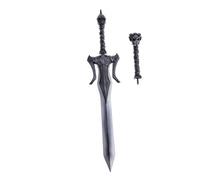 Chosertory Spada Duello Accessorio Action Figure Modello Braccio Soldato con Due Impugnature Plastica Adatta a Uso Espositivo Collezione, a