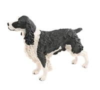 Chosertory Statua di Cane, Cucciolo, Figura in Piedi, Statua, Giocattolo Realistico per Cani, da Collezione, Statua da Giardino, Sculture di Cani per La Decorazi, Spaniel