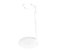 Chosertory Supporto per Action Figure, 1:8, Regolabile in Altezza, Pratico Supporto per Esporre Action Figure su Scrivanie, in Casa O Altrove, Bianco