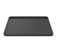 Chosertory Tappetino Lavatrice in Silicone Flessibile Base Antiscivolo Resistente E Durevole per Prevenire Danni E Disordine Adatto a Apparecchiatura Lavanderia Casa, Nero, 60-50cm