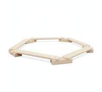 Chosertory Tavola di Equilibrio per Bambini Tavola Pedana Ponte Bilico Accessorio Gioco Educativo in Legno per Allenare Equilibrio E Controllo Corporeo su