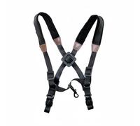Chosertory Tracolla per Sassofono Doppia Imbracatura per Sostegno Cinghia per Strumento Supporto Spalle Bilanciato Imbottitura Morbida Nylon Durevole E Pelle