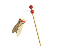 Chosertory Tradizionale Giocattolo Cinese in Legno a Forma di Cicala, Esperimento Scientifico, Creativo per Bambini, Rumoroso