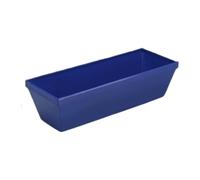 Chosertory Vaschetta per Stucco, Secchiello Strisce Stencil, Portatile, Leggero, con Baricentro Basso, Pratico E Stabile, Accessorio per Cartongesso, 10 Inch