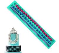 Chostky fai da te in silicone stringa di perle torta fondente biscotti di zucchero pasta perlina dessert pizzo sneak muffa del cioccolato argilla gel di silice stampo decorazione strumenti di cottura