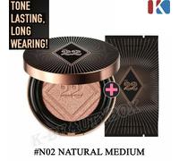 CHOSUNGAH Satin Fit Layer Cushion 13g + Refill 13g Set #N02 NATURAL MEDIUM Nuovo