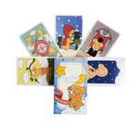 Chou Chou Tarocchi Oracle Deck, 78 carte gioco di intuizione portatile per la scoperta personale, strumenti di divinazione per riflessione passata e visione futura, carte da lettura tascabili per