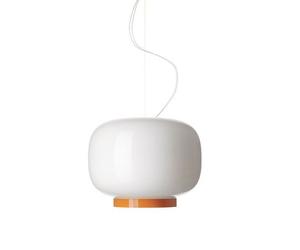 Chouchin Reverse Lampadario Bianco E Arancione