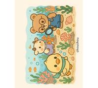 Chouchou The Things We Do: Bold and easy coloring book chouchou