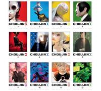 Choujin X Manga Series Books 1-12 Paperback Set by Sui Ishida