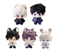 Choulyz 5 pezzi gioco modello Sylus Soft Stuffed Zayne figura anime personaggio Rafayel peluche Xavier cuscino carino collezionista decorazione regalo 12 cm