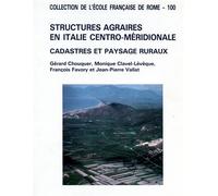 Chouquer,G. Clavel-L - Structures agraires en Italie centre-méridionale. Cadastr