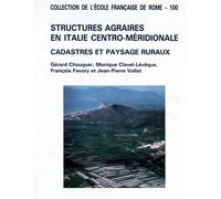 Chouquer,G. Clavel-L - Structures agraires en Italie centre-méridionale. Cadastr