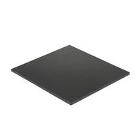 CHOUXUANGA Fogli di Cartone di plastica, Pannello Isolante Nero da 1 Pezzo, Spesso da 3 mm a 8 mm, Pannelli isolanti in bachelite fenolica, Piastra in Resina bachelite 250X250mm(8MMX250MMX250MM)