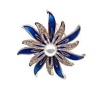 CHOUXUANGA Spille, Fibbia per Sciarpa, Scarf Ring, Clip, Rings Silk Buckle Shirt Horn Knotted Ring for Women