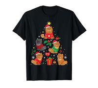 Chow Chow Chow Christmas Tree Dog Funny Gift Maglietta