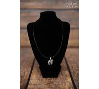 Chow Chow - ciondolo placcato in argento con un cane Art Dog IT