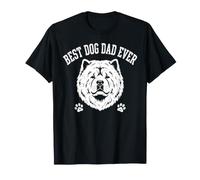 Chow Chow Dad Proud Love Best Ever Owner Puppy Lover Maglietta