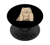 Chow Chow Dogs - Simpatico cucciolo di Chow Chow PopSockets PopGrip Adesivo