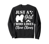 Chow Chow Mama Dog Solo Una Ragazza Che AMA Le Donne Chow Chows Felpa