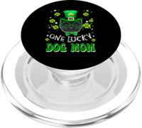 Chow Chow One Lucky Dog Mom Funny Dogs Lover St Patricks Day PopSockets PopGrip per MagSafe