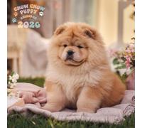 Chow Chow Puppy Calendar 2026: 12 months of dogs: from January to December 2026 | The ideal gift for both planning, organization and dogs