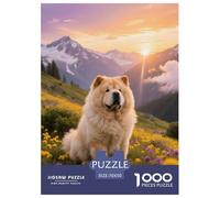 Chow Chow, Puzzle 1000 Pezzi, Sfida Creativa E Gratificante, Perfetto Per Souvenir O Arte Murale, Adatto Dai 10 Anni, Pet Dog, 70x50cm/1000pcs