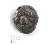 Chow Chow - statua del cane per appendere al muro, Art Dog IT