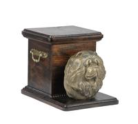 Chow Chow - urna di legno con l'immagine di un cane Art Dog IT Tipo 2