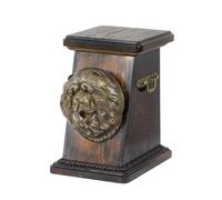 Chow Chow - urna di legno con l'immagine di un cane Art Dog IT Tipo 3