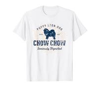 Chow chow vintage retrò Maglietta