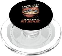 Chowder Non la conoscevo ancora bene, ma lei conosceva già i PopSockets PopGrip per MagSafe