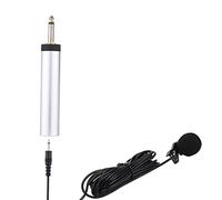 CHOYUE Mini portatile cablato con revers a clip strumento musicale Mic microfono a condensatore Electret per chitarra Sax tromba violino pianoforte