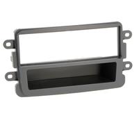 Per Dacia Lodgy SD Placca Autoradio Montaggio Telaio 1-DIN Grigio Scuro