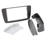CHP Autoradio Cornice 2-DIN Incastro Nero Opaco per Mercedes A-Klasse W176