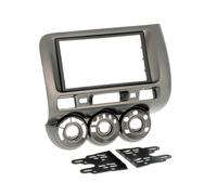 CHP Autoradio Cornice 2 DIN Montaggio Antracite per Honda Jazz 2 GD