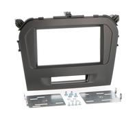 CHP Autoradioblende Einbaurahmen 2-DIN Nera Opaca Per Suzuki Vitara LY