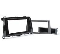 Cornice Autoradio 1 DIN Radioblende per Mazda 6 GH, Nero Pianoforte