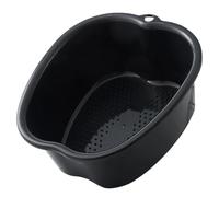 Chpbolly Vasca da bagno per piedi da ammollo, di grandi dimensioni, in plastica robusta, per massaggiare, esfoliare, calli, pediluvio, spa, vasca da bagno per donne e uomini