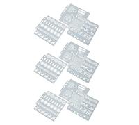 Chrees 9 stencil per pittura cava, stile natalizio, riutilizzabili, per copia, fai da te, con processo di levigatura, facili da pulire e riutilizzabili, offrono sicurezza